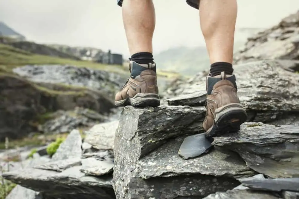 lightweight hiking boots for a hike in Joshua Tree