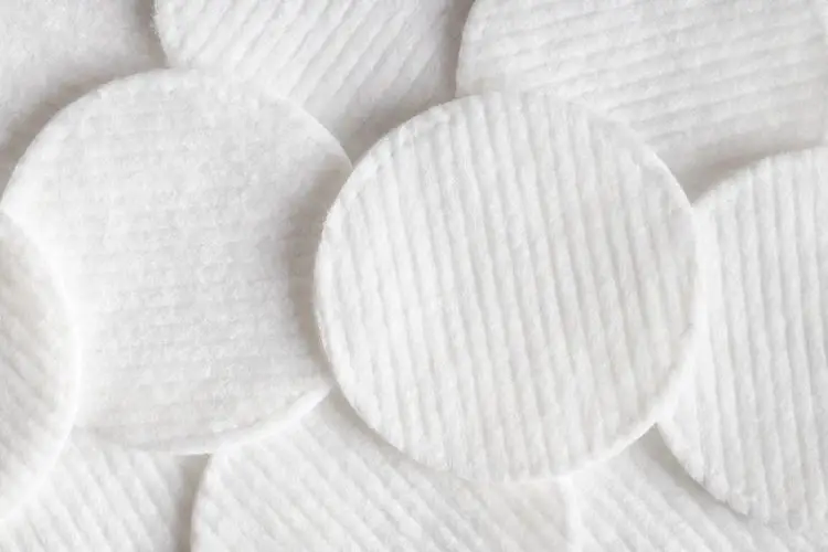 cotton pads inserted into your hiking boots