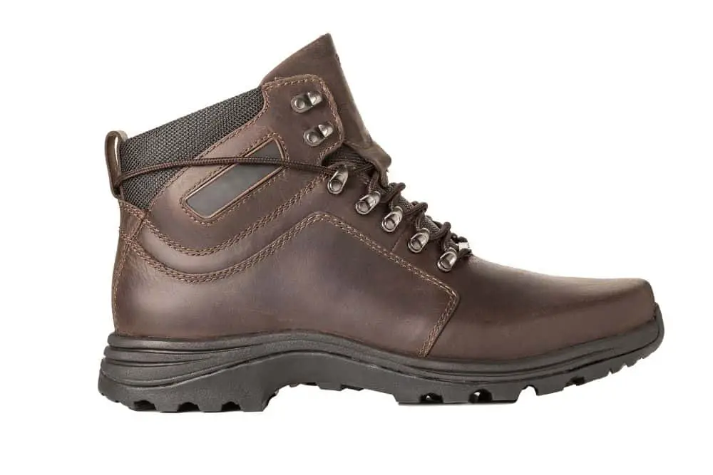 faux leather hiking boots
