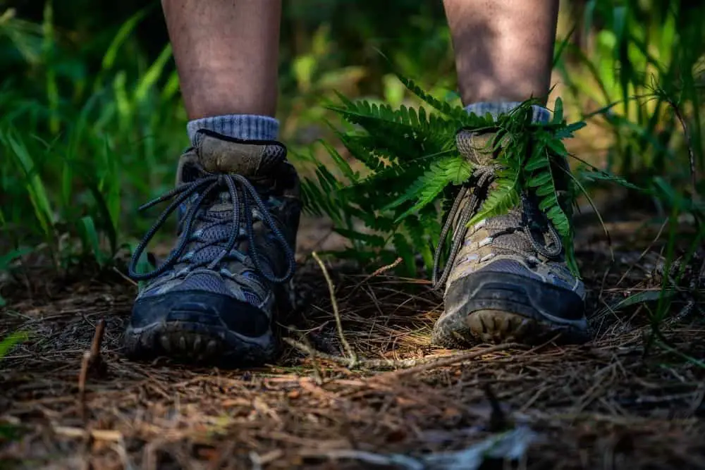 hiking boots are dyed to extend lifespan