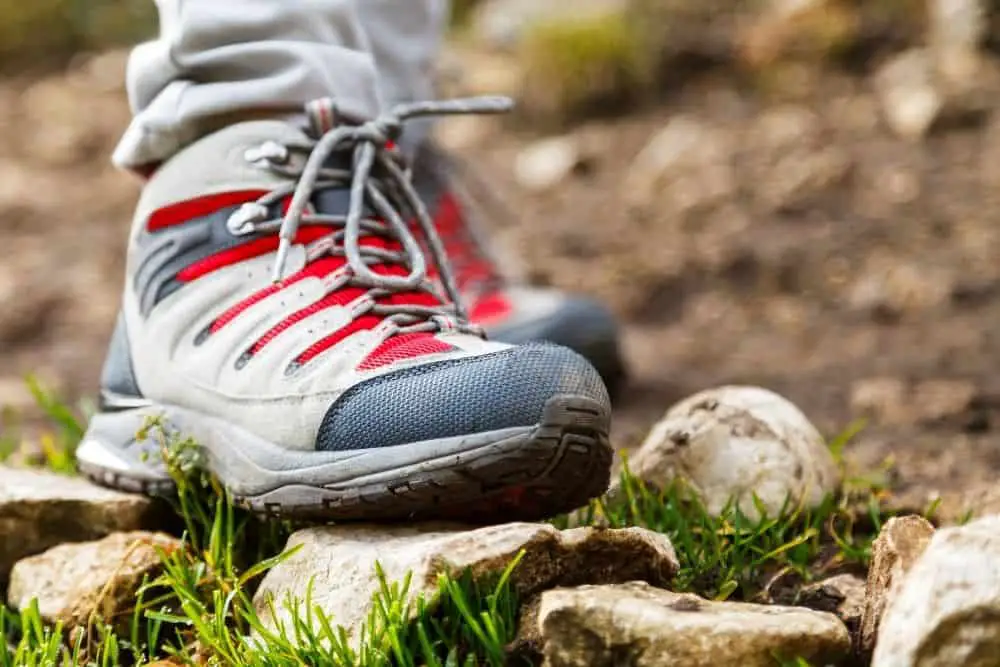 mesh hiking boots