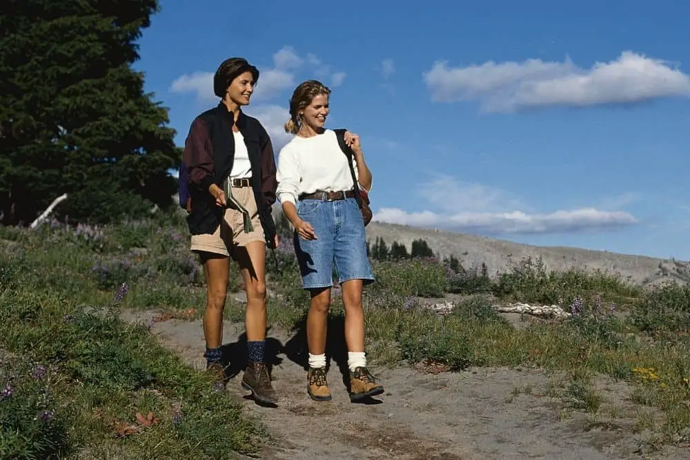 Shorts with outlet hiking boots