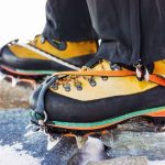 Crampons With Hiking Boots