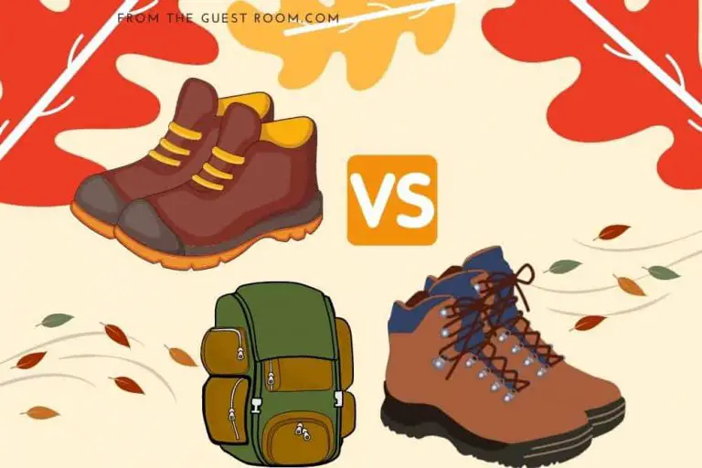 Hiking Boots, Backpack and Hiking Shoes