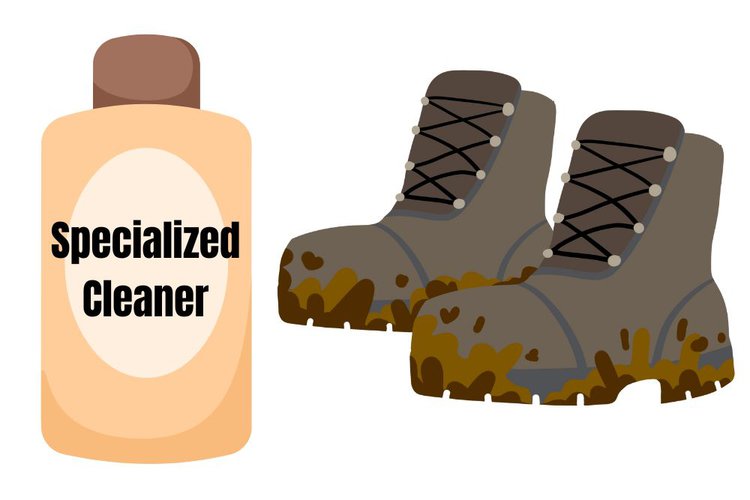 Specialized Cleaner for muddy hiking boots