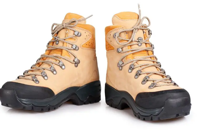 a pair of Mountaineering Boots