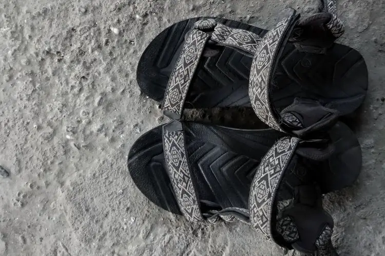 a pair of hiking sandals for women