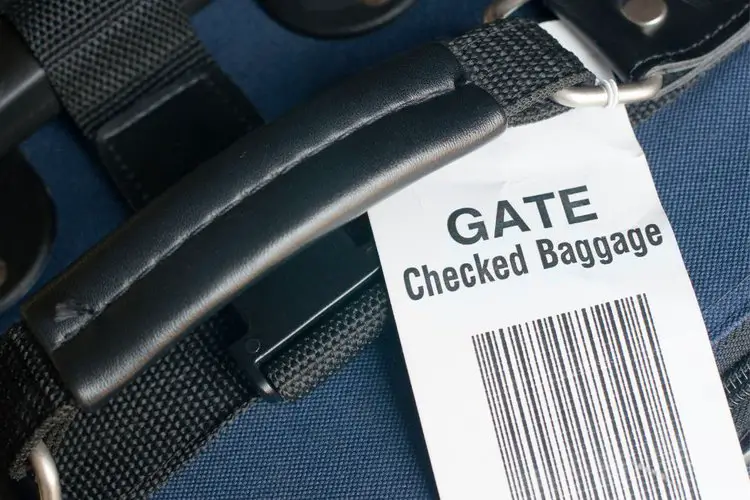 gate checked baggage