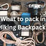 things to pack in hiking backpack