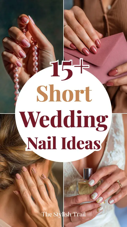 short wedding nails ideas